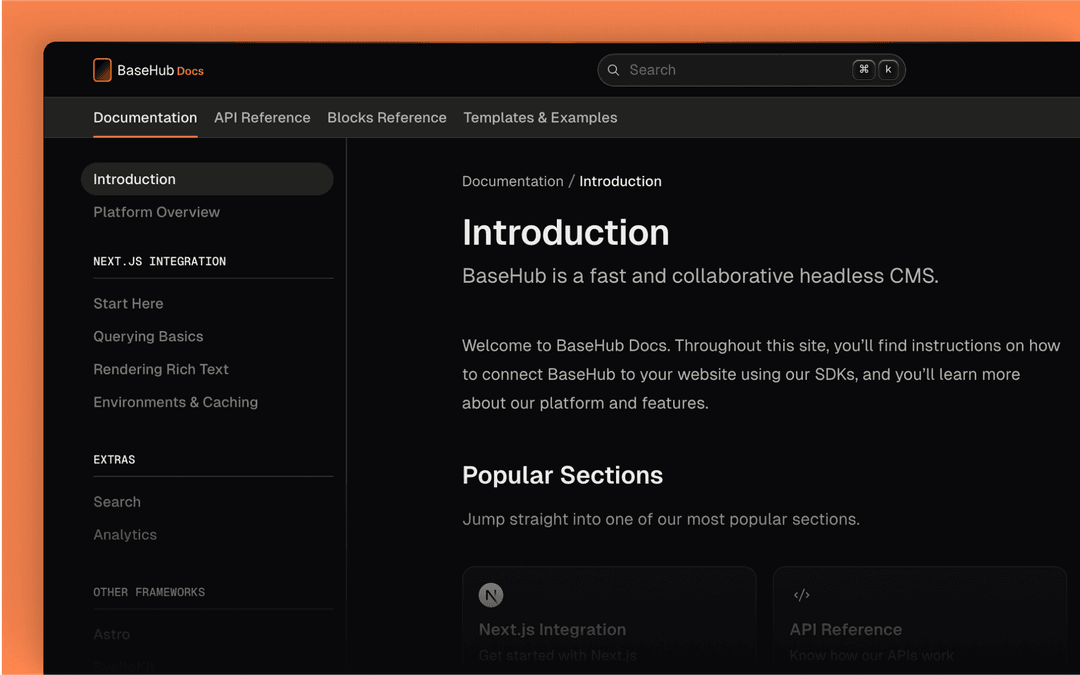 Documentation template thumbnail