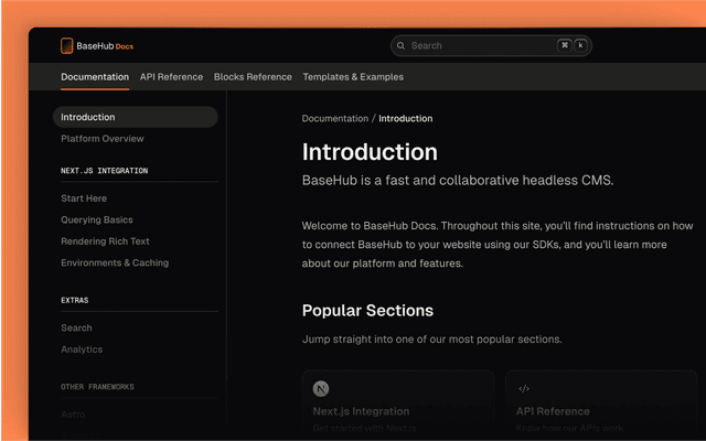 BaseHub Templates — BaseHub